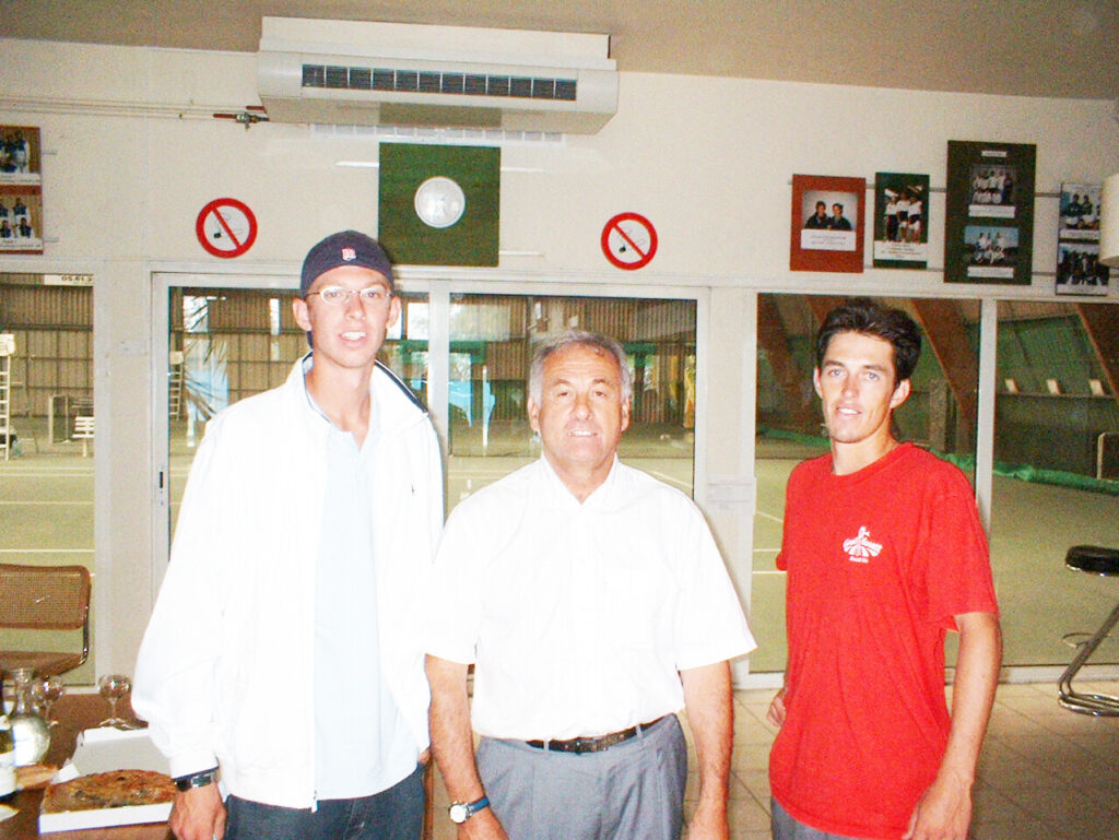 The start of a pro tennis career