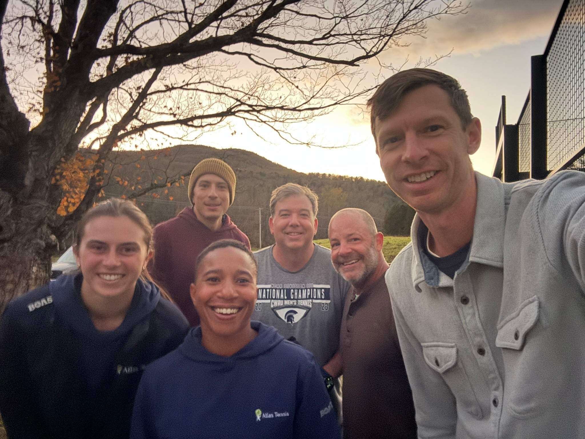 Eric Butorac and the rest of the Atlas Tennis team