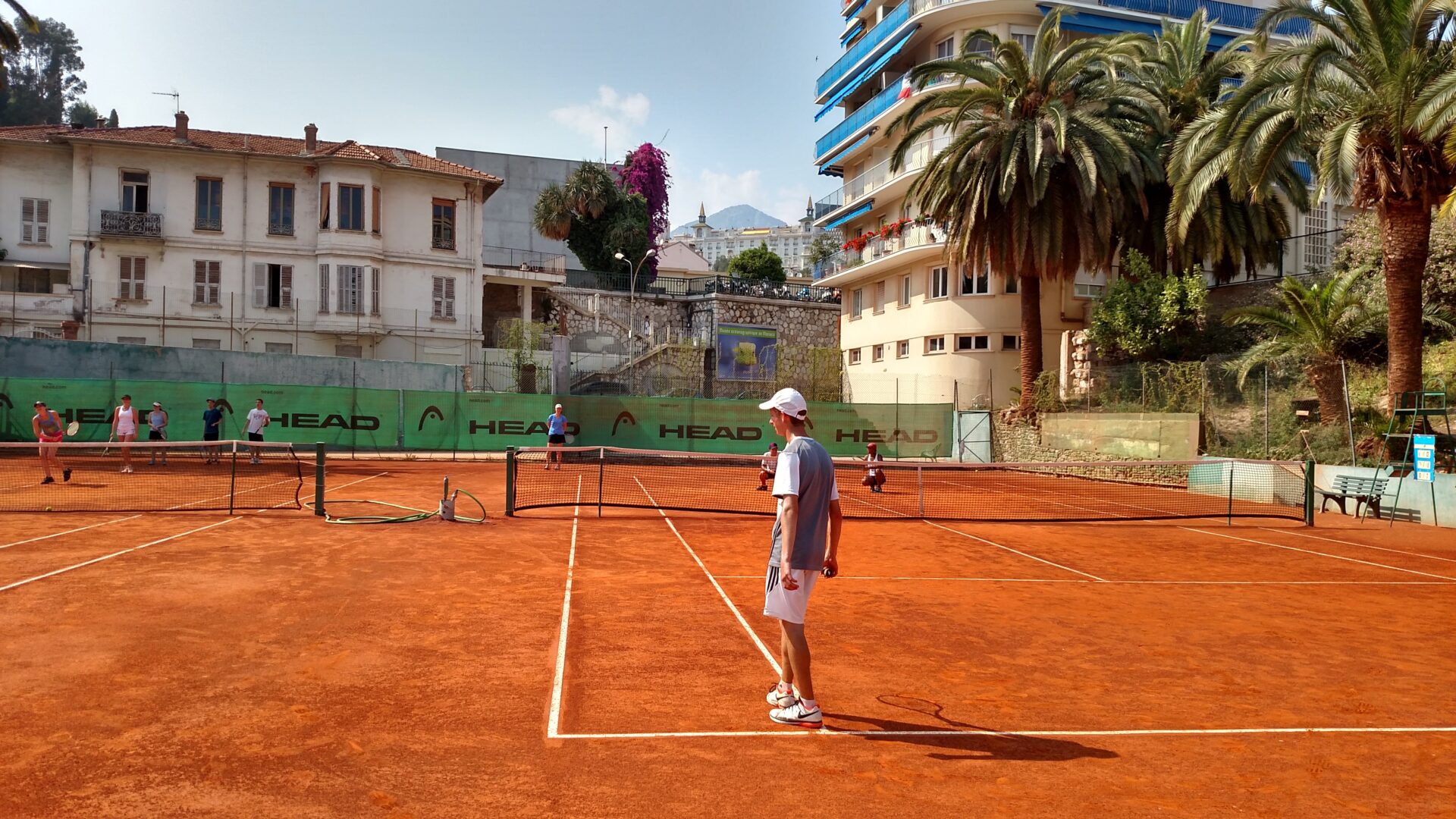 photo in the south of france from a 2016 tennis europe trip