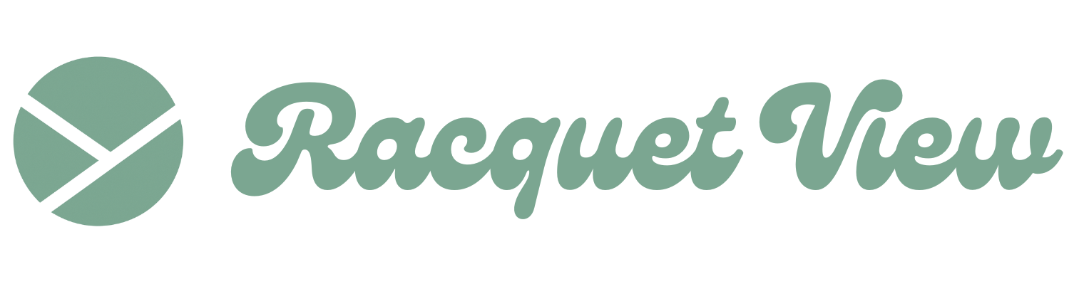 Logo racquet view 1
